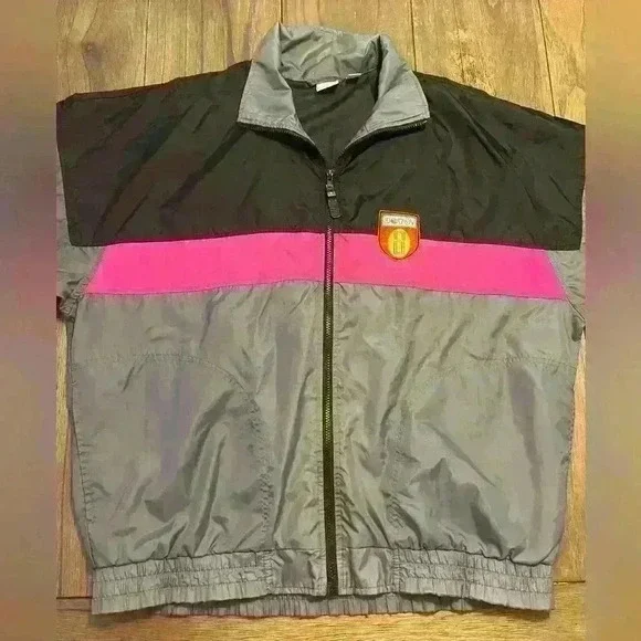 Vintage Ocean Pacific Windbreaker Mens size Large - Picture 2 of 5